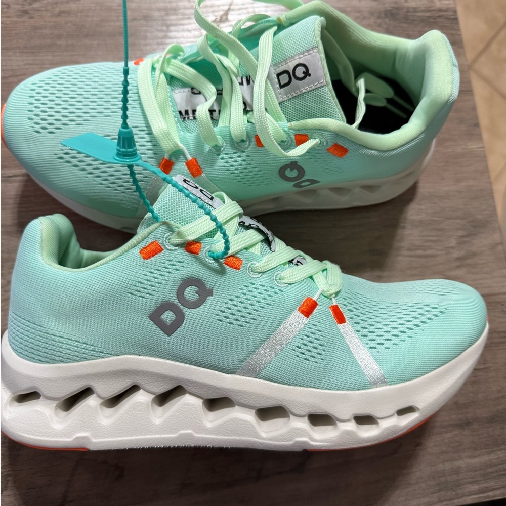 ON Running Inspired Mint Green DQ Athletic Sneakers